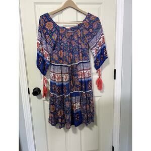 Small/Medium World Market Boho Peasant Dress